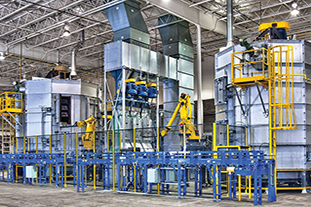 回轉式連續熱處理爐